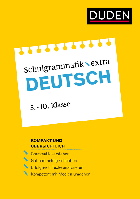 Duden Schulgrammatik extra – Deutsch - Monika Bornemann
