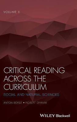 Critical Reading Across the Curriculum, Volume 2 - 