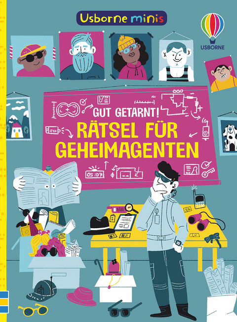 Usborne Minis: Gut getarnt! R&auml;tsel f&uuml;r Geheimagenten - Simon Tudhope