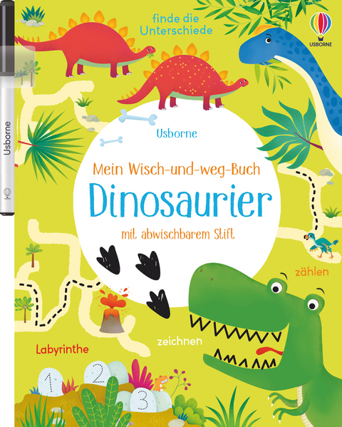 Mein Wisch-und-weg-Buch: Dinosaurier - Kirsteen Robson
