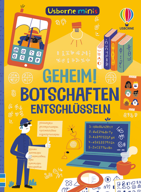 Usborne Minis: Geheim! Botschaften entschl&uuml;sseln - Simon Tudhope