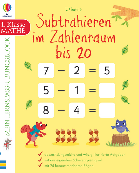 Mein Lernspa&szlig;-&Uuml;bungsblock: Subtrahieren im Zahlenraum bis 20 - Sam Smith