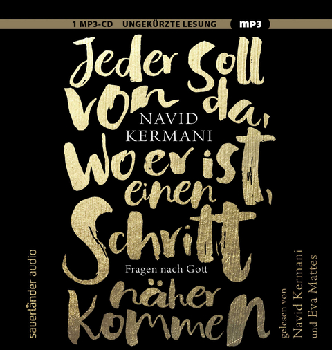 Jeder soll von da, wo er ist, einen Schritt n&auml;her kommen - Navid Kermani