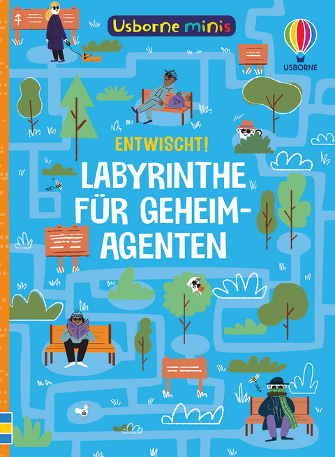 Usborne Minis: Entwischt! Labyrinthe f&uuml;r Geheimagenten - Kate Nolan