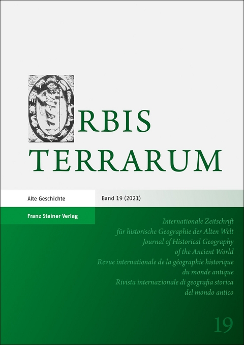 Orbis Terrarum 19 (2021) - 