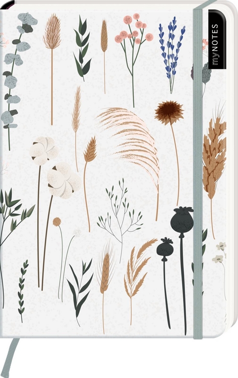 myNOTES Notizbuch A5: Gr&auml;ser