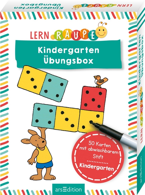 Lernraupe &ndash; Kindergarten-&Uuml;bungsbox