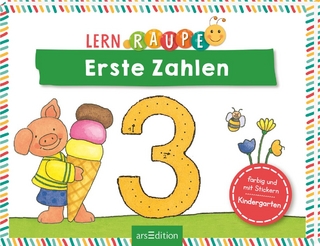 Lernraupe – Erste Zahlen