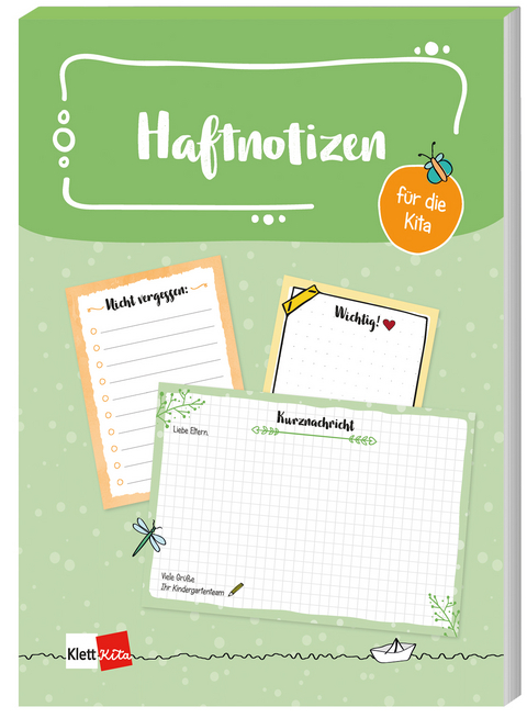 Haftnotizen f&uuml;r die Kita