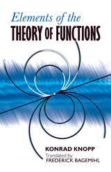 Elements of the Theory of Functions -  Konrad Knopp