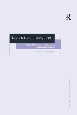 Logic & Natural Language - Hanoch Ben-Yami