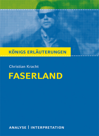 Faserland von Christian Kracht. Textanalyse und Interpretation.