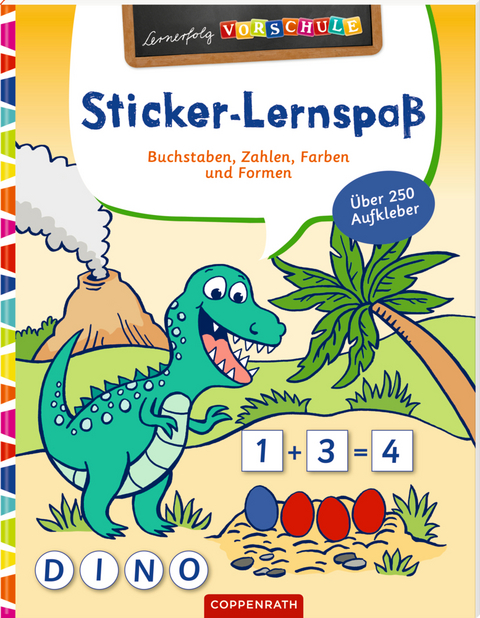 Sticker-Lernspa&szlig; (Dinosaurier)