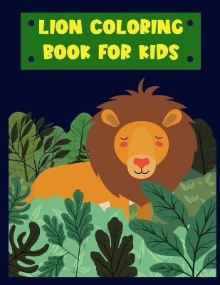Lion- Coloring Book for kids -  Sternchen Books
