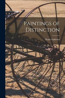 Paintings of Distinction - 