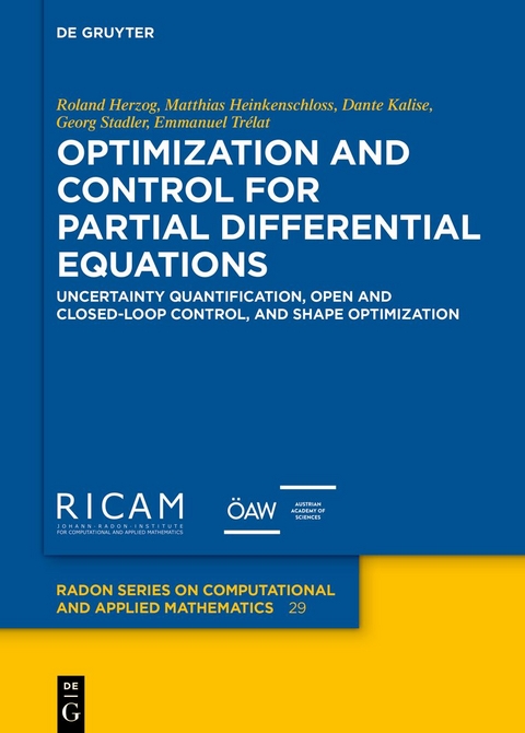 Optimization and Control for Partial Differential Equations - 