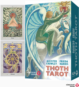 Aleister Crowley Thoth Tarot (Pocket Ausgabe, Deutsch, DE), m. 1 Buch, m. 1 Beilage