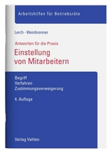 Einstellung von Mitarbeitern - Sascha Lerch, Lars Weinbrenner