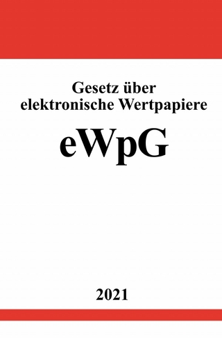 Gesetz über elektronische Wertpapiere (eWpG)