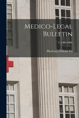 Medico-legal Bulletin; 1, (1902-1903)