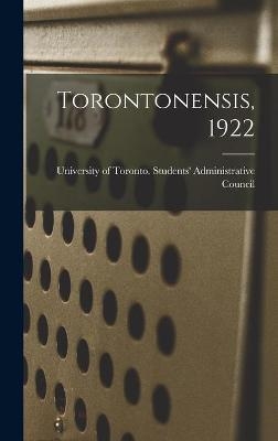 Torontonensis, 1922