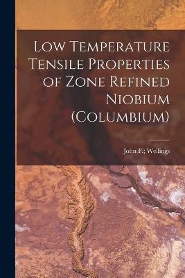 Low Temperature Tensile Properties of Zone Refined Niobium (Columbium) - 