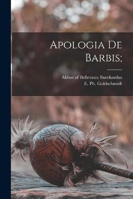 Apologia De Barbis; - 
