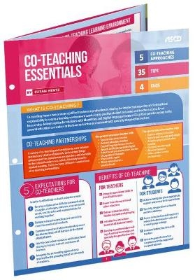 Co-Teaching Essentials (Quick Reference Guide 25-Pack) - Susan Hentz
