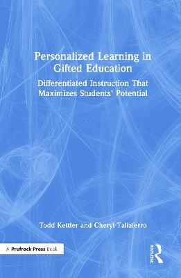 Personalized Learning in Gifted Education