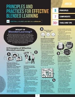 Principles and Practices for Effective Blended Learning - Kristina J. Doubet, Eric M. Carbaugh