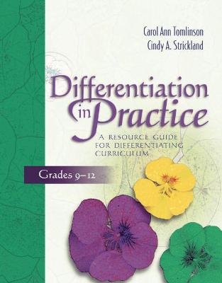 Differentiation in Practice - Carol Ann Tomlinson, Cindy A. Strickland
