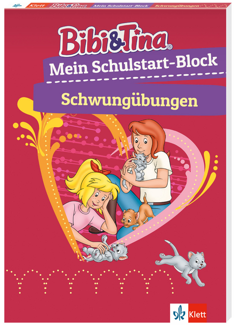 Bibi & Tina: Mein Schulstart-Block Schwung&uuml;bungen
