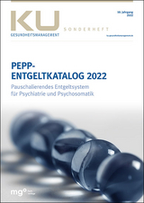PEPP Entgeltkatalog 2022 - Wolff-Menzle, Claus; InEK gGmbH