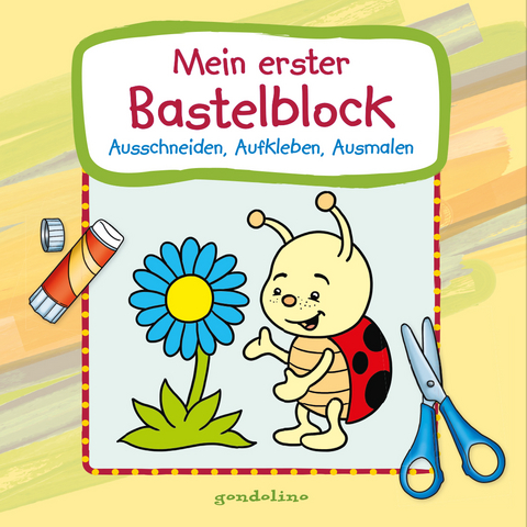 Mein erster Bastelblock (Marienk&auml;fer)