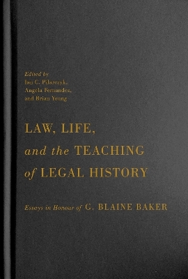 Law, Life, and the Teaching of Legal History - 