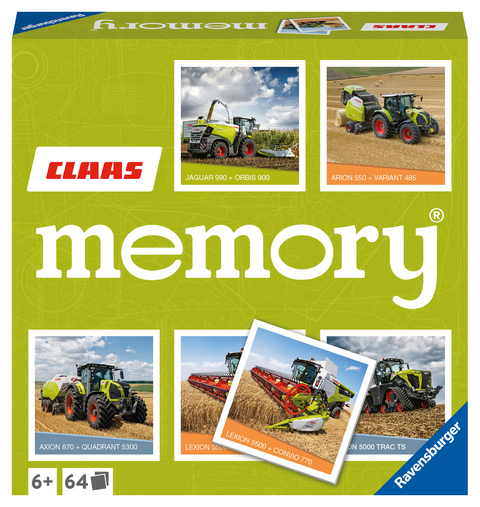 memory&reg; CLAAS - Kinderspiel ab 6 Jahre - William H. Hurter