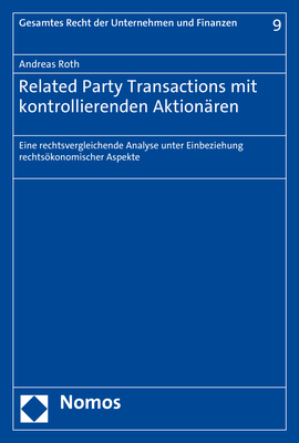 Related Party Transactions mit kontrollierenden Aktion&auml;ren - Andreas Roth