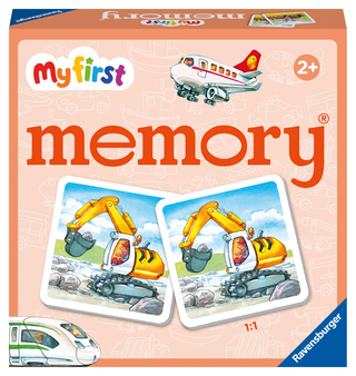 My first memory® Fahrzeuge - Kinderspiel ab 2 Jahre