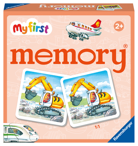 My first memory&reg; Fahrzeuge - Kinderspiel ab 2 Jahre - William H. Hurter