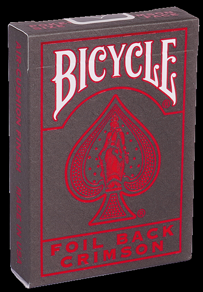Bicycle Mettaluxe Red -  United States Playing Card Company (USPC)