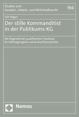 Der stille Kommanditist in der Publikums-KG