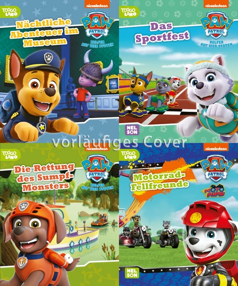 Nelson Mini-B&uuml;cher: PAW Patrol 17-20 (Einzel/WWS)