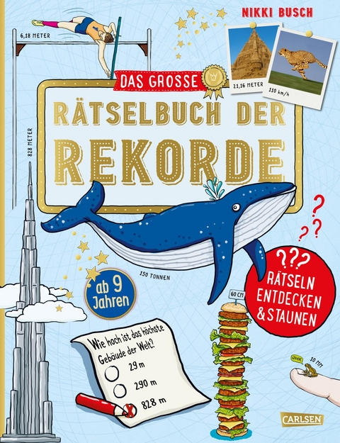 Das gro&szlig;e R&auml;tselbuch der Rekorde - Nikki Busch