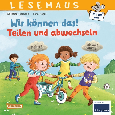 LESEMAUS 124: Wir k&ouml;nnen das! Teilen und abwechseln - Christian Tielmann
