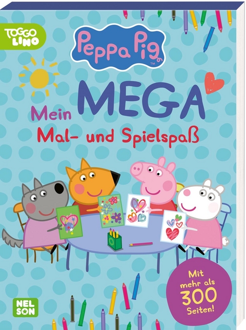 Peppa Wutz Ausmalbilder: Mein MEGA Malspa&szlig;