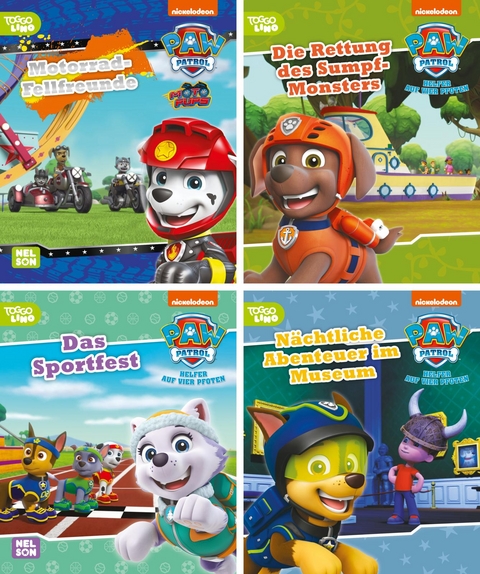 Nelson Mini-B&uuml;cher: 4er PAW Patrol 17-20