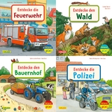 Maxi-Pixi-4er-Set 97: Entdecke deine Welt 2 (4x1 Exemplar) -  diverse