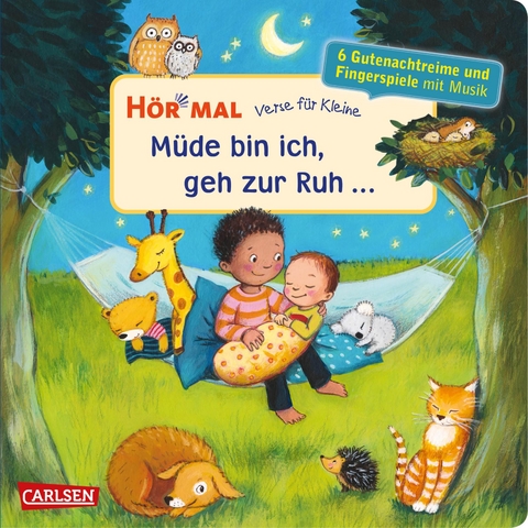 H&ouml;r mal (Soundbuch): Verse f&uuml;r Kleine: M&uuml;de bin ich, geh zur Ruh ... -  diverse