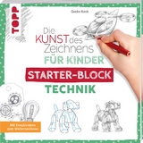 Die Kunst des Zeichnens f&uuml;r Kinder Starter-Block - Technik - Gecko Keck