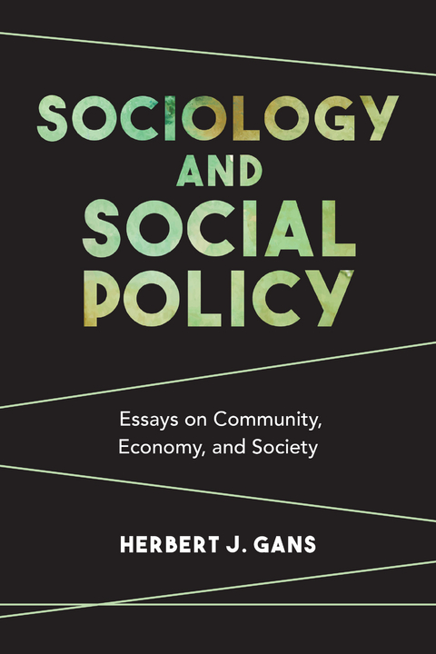 Sociology and Social Policy - Herbert J. Gans